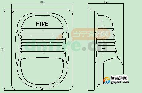 GST-HX-F8503火灾声光警报器
