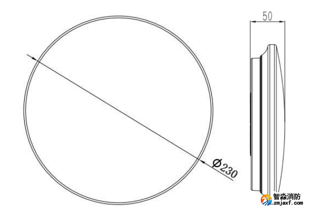 J-ZFJC-E6W-17X7LA集中电源集中控制型消防应急照明灯具