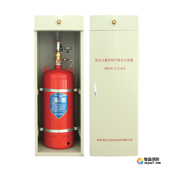 泰和安GQQ70/2.5-XLX柜式七氟丙烷气体灭火装置