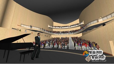 人员疏散能力模拟分析软件，紧急疏散逃