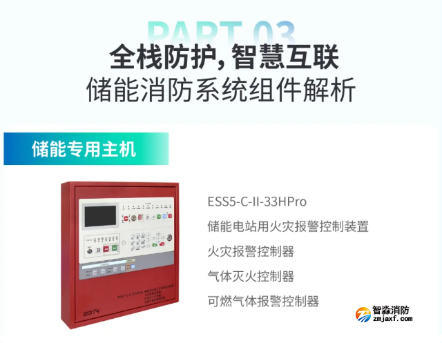海湾储能消防解决方案组件解析