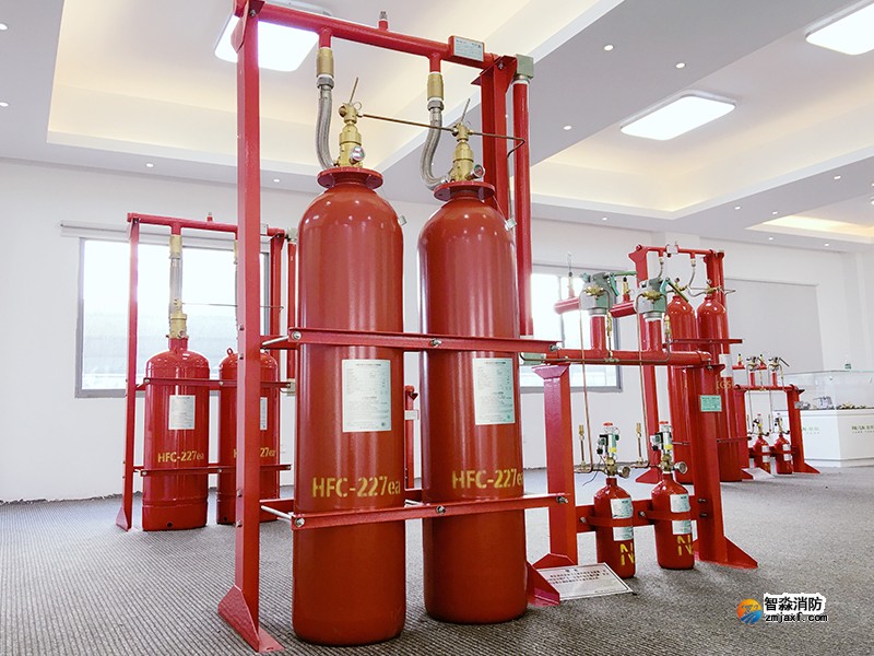 有人,无人的气体灭火防护区控制流程