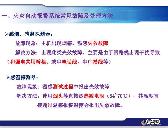 青鸟消防火灾报警系统常见故障及处理方法