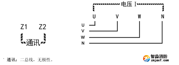 海湾GST-DJ-S60交流三相电压传感器端子图